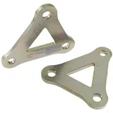 ZIEGER Motorradheber Heckhöherlegung 25 mm für Cagiva Raptor 1000 mit ABE schwarz