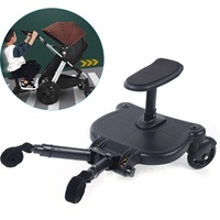 25KG Universal Buggy Board Kiddyboard Mit Sitz Trittbrett Für Kinderwagen DHL