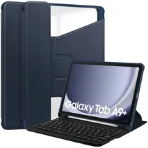 Lobwerk 3in1 Set Tastatur für Galaxy Tab A9+ Plus 2023 X210/X215 Weiß