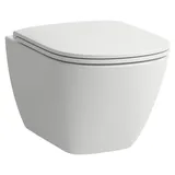 Laufen Lua Wand-WC mit WC-Sitz Weiß matt