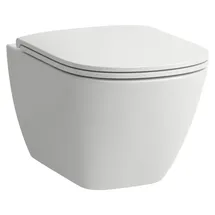Laufen Lua Wand-WC mit WC-Sitz Weiß matt