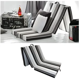 VitaliSpa Klappmatratze 70 x 190 cm H2 Baumwolle/Polyester/Wolle