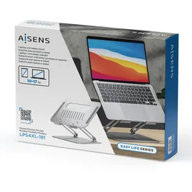 AISENS Tischhalterung XL für Laptop/Tablet bis 17" Grau