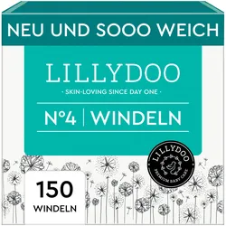 LILLYDOO Hautfreundliche Windeln Monatsbox, Größe 4 (9-14kg) - 4