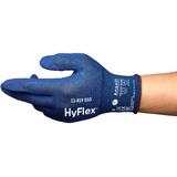 Ansell HyFlex 11-819 Dünne Arbeitshandschuhe, Rutschfeste Nitril-Beschichtung, Schutzhandschuhe vor Elektrostatischen Entladungen, Antistatisch, TouchScreen, Blau, Größe 2XL (12 Paar)