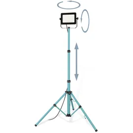 EGLO LED-Strahler Avelar Schwarz-Türkis 190,5 cm x 68,5 cm