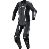 Alpinestars Stella Missile V2, Lederkombi 2tlg. Damen - Schwarz/Weiß - 38