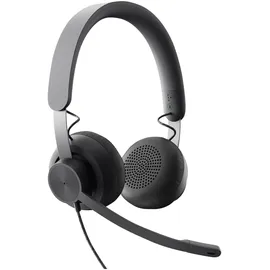 Logitech Zone Wired MSFT Teams On-Ear, aktive Rauschunterdrückung, graphite Headset