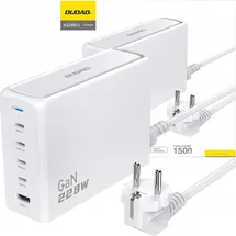 DUDAO A228EU 228Watt GaN 4xUSB-C+ 1xUSB-A - Weiß