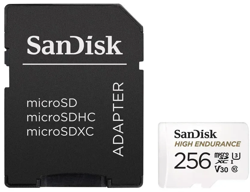 microSD-Karte 256 GB High Endurance - TVAC41131