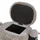 Beliani Hocker mit Stauraum 35 x 40 x 55 cm Grau