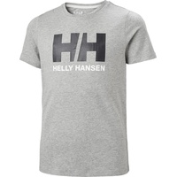 HELLY HANSEN Junior HH Baumwoll-t-shirt Mit Rundhalsausschnitt Grau 176/16