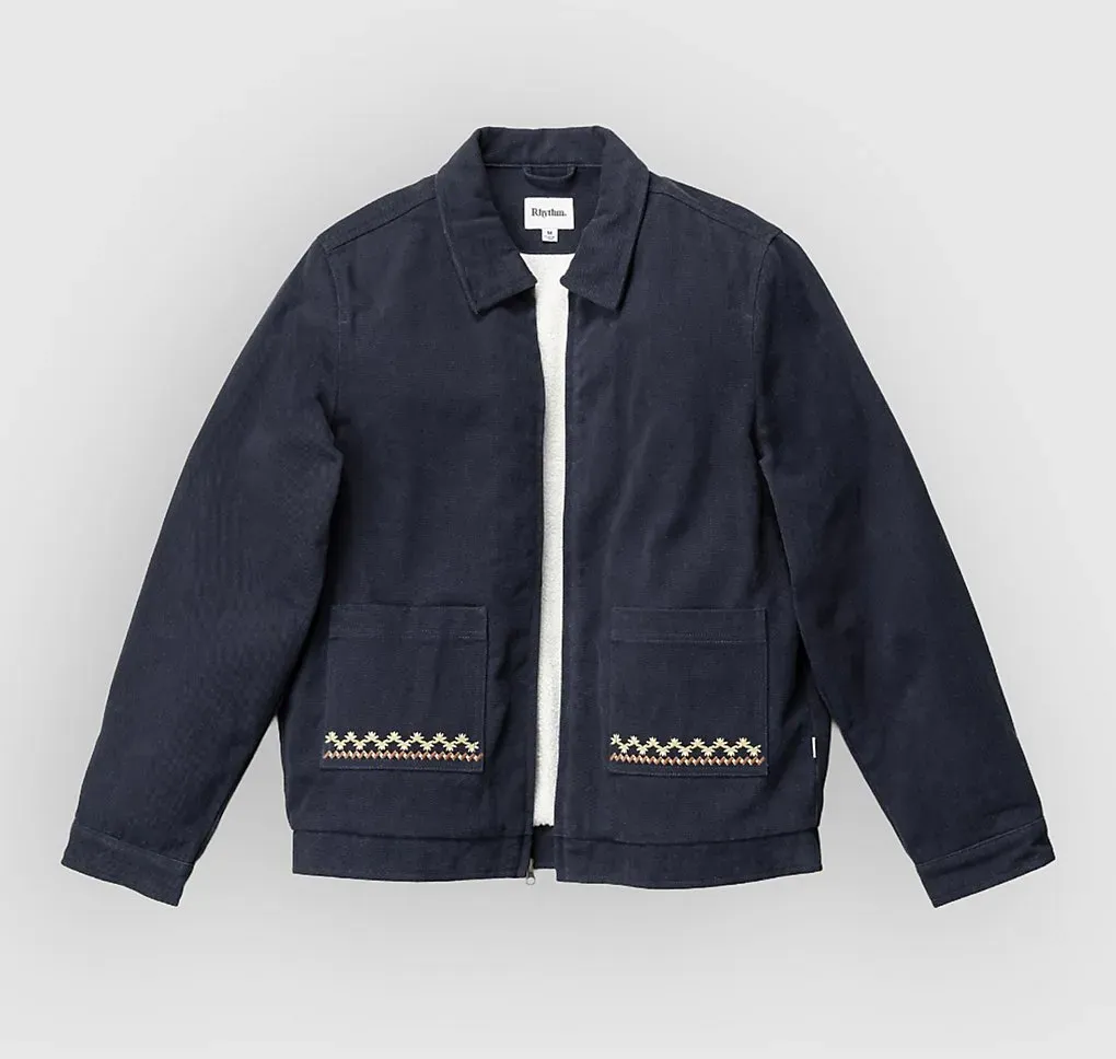 Rhythm Arugam Twill Jacke midnight navy Gr. L