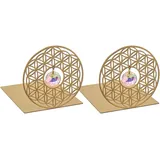 Moses Omm for you Buchstützen Kristall 2er Set