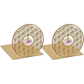 Moses Omm for you Buchstützen Kristall 2er Set