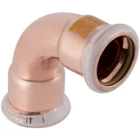 Geberit Mapress Kupfer Bogen 90Gr. Gas d42