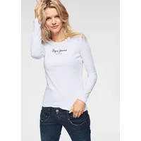 Pepe Jeans Langarmshirt »NEW VIRGINA L/S«, mit Logo-Print, Gr.