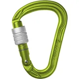 Edelrid HMS Strike Screw Snap Hook Grün