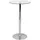 AMSTYLE Stehtisch rund 60,0 x 60,0 x 105,0 cm Silber