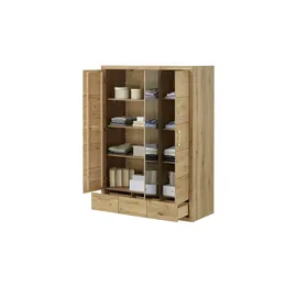 Smart Kleiderschrank Oslo 150 x 209 x 62 cm mehrfarbig