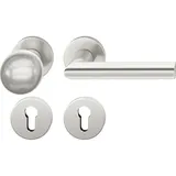 N/H Wechselgarnitur 12 1076 ASL auf Rosette PZ Silber Eloxiert