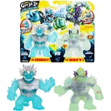 Heroes of Goo Jit Zu Deep GOO Sea 2er Pack Ice Blast Blazagon vs. Horriglow Actionfigur