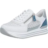 remonte Plateausneaker Weiß/Blau 37