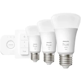 Philips Hue White Starter Kit 403542 9,5 W E27 warmweiß 3 St.