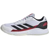 adidas Courtquick Padel Cloud White / Core Black / Lucid Red 45 1/3