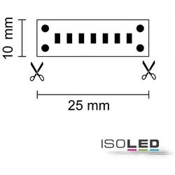 ISOLED LED CRI965 Linear-Flexband, 24V, 15W, IP20, kaltweiß ISO-113143