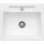 Villeroy & Boch Siluet 60 S flat stone white + Handbetätigung + Lochbohrung 2