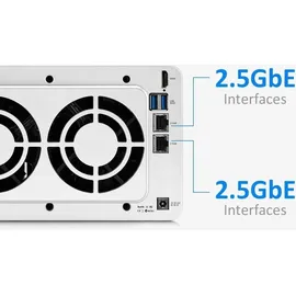 TerraMaster F6-424 6bay NAS, Quad-Core, 8GB DDR5, Diskless