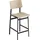 Muuto Hocker Eiche 65 x 65 x 65 cm Natur/Schwarz