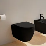 Evineo ineo5 mit WC-Sitz Schwarz matt