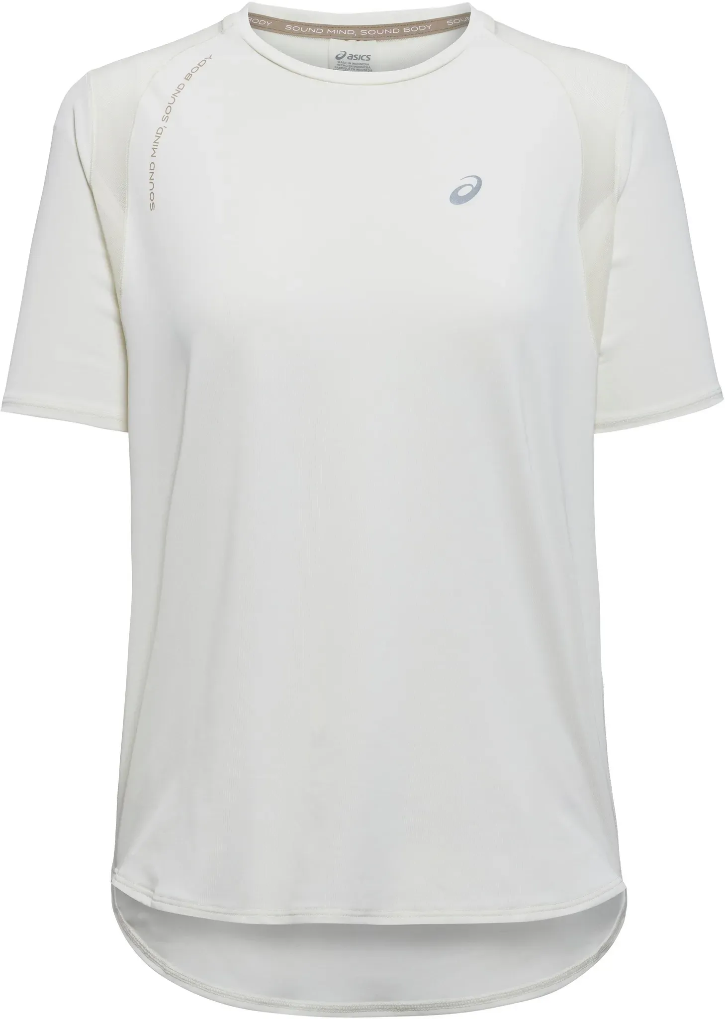 ASICS ROAD Funktionsshirt Damen in cream, Größe XL - weiß