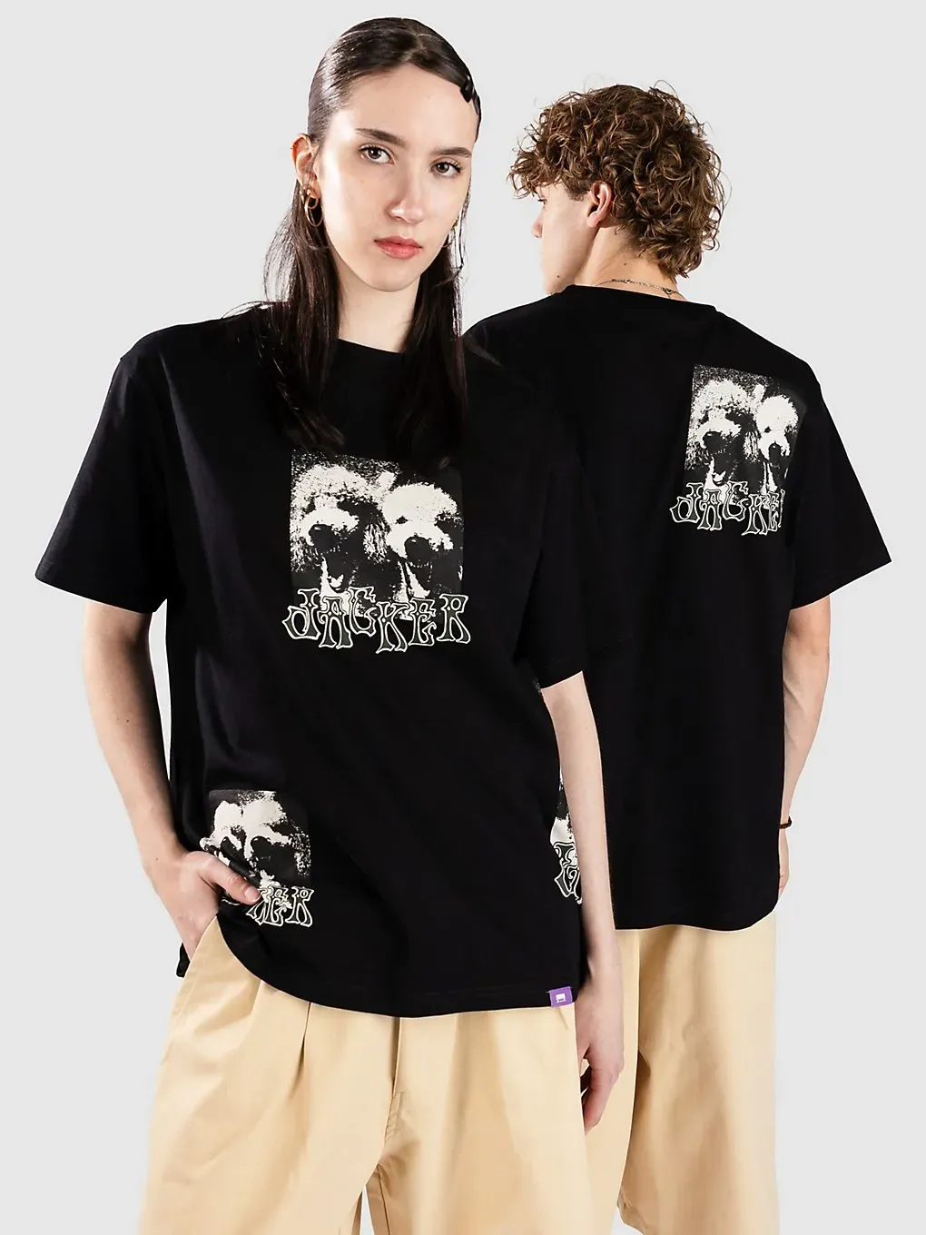 Jacker Poodle Pals T-Shirt black Gr. M