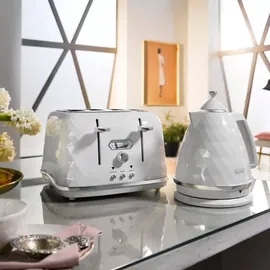 De'Longhi Brillante 1,7 l Weiß