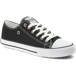 Schwarze Turnschuhe Big Star Sportliche Damenschuhe, 40