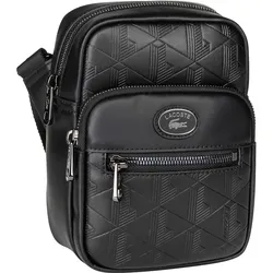 Lacoste Umhängetasche Monogram Small NH4399MR Umhängetaschen   Schwarz Herren 