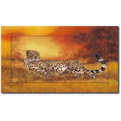 Artland Wandbild »Gepard«, Wildtiere, (1 St.) Artland Farbe Bild(er): orange