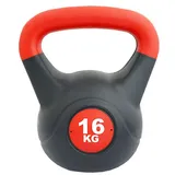 Softee Pvc 16kg Kettlebell - Red / Black - 16 kg