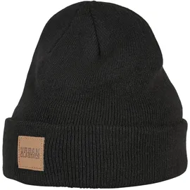 URBAN CLASSICS Logopatch Beanie Grau 122/128