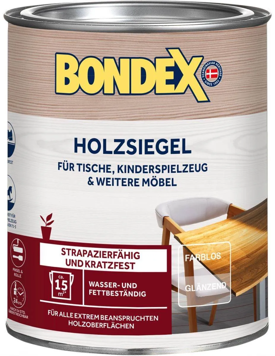 BONDEX Holzsiegel 0,25-2,5 L, verschiedene Glanzgrade, Holzversiegelung