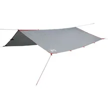 vidaXL Tarp 1 Stück 4,00 x 2,94 m Grau/Orange