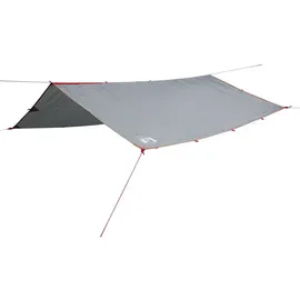 vidaXL Tarp 1 Stück 4,00 x 2,94 m Grau/Orange