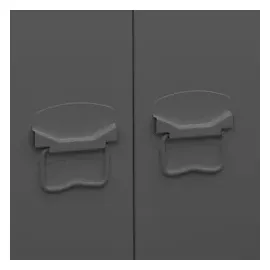 vidaXL Industrial Kleiderschrank Anthrazit 90x50x180 cm Metall