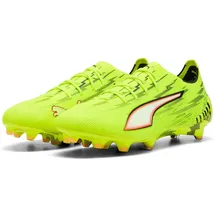 Puma Ultra 6 Ultimate FG Herren Yellow Alert/Puma Black/Puma Silver/Glowing Red 41