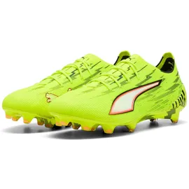 Puma Ultra 6 Ultimate FG Herren Yellow Alert/Puma Black/Puma Silver/Glowing Red 41