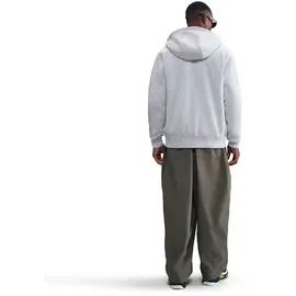 Nike Club Fleecejacke Birch Heather/White/White S