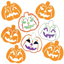 Kürbis Schablonen (pro Set 8) Halloween Bastelbedarf